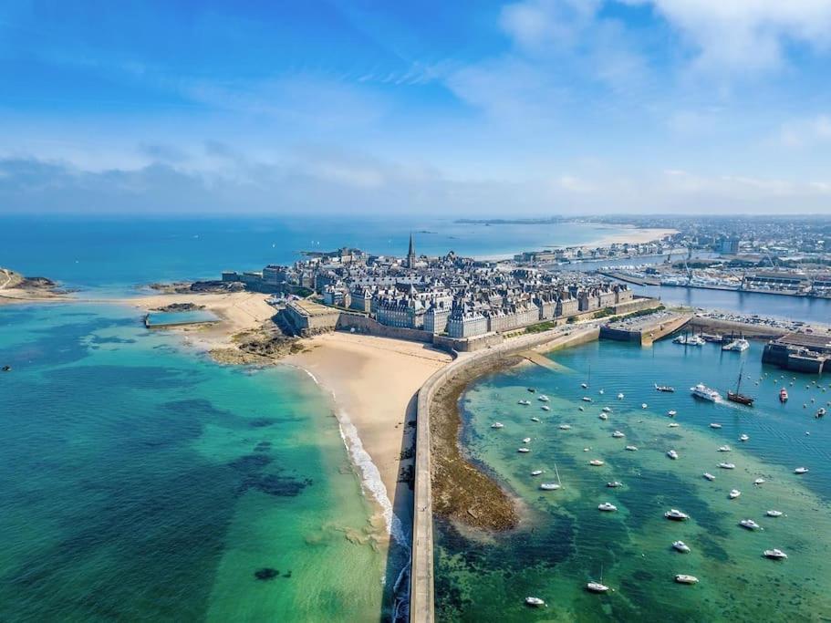 Petite Maison Situee Entre Saint-Malo Et Cancale ภายนอก รูปภาพ
